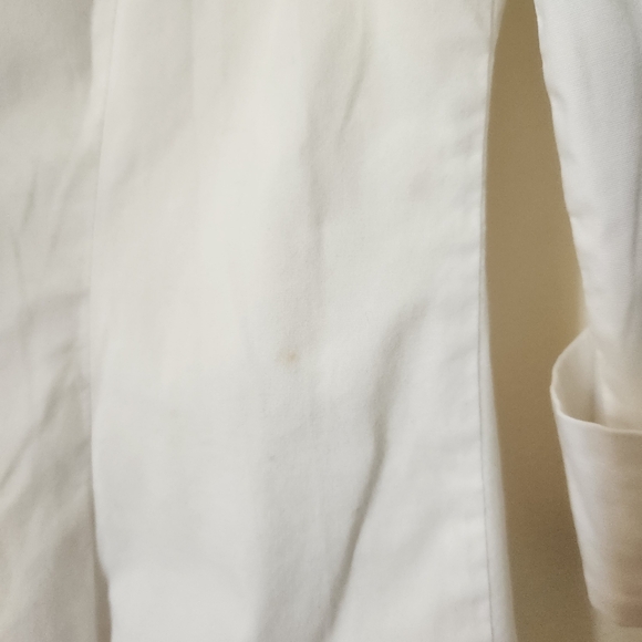 White Cotton Button Up - Picture 5 of 6